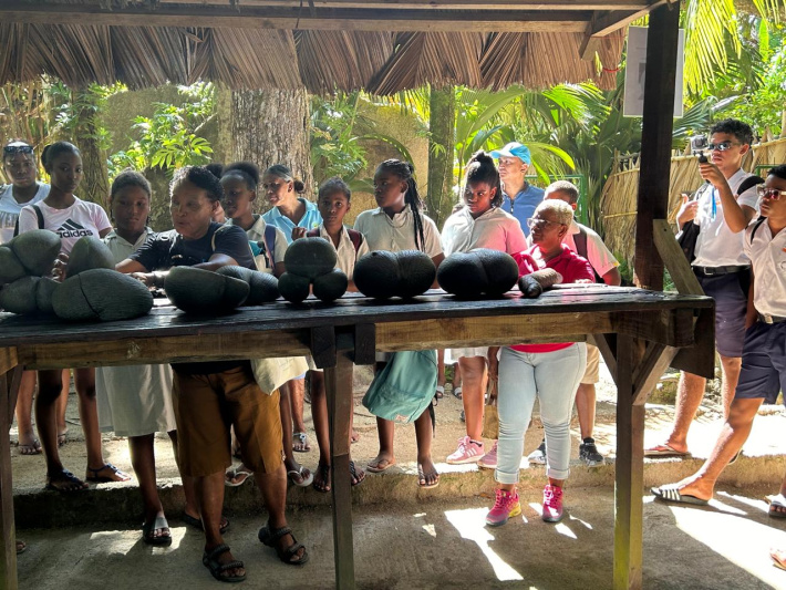 Young and old explore Fond Ferdinand Nature Reserve