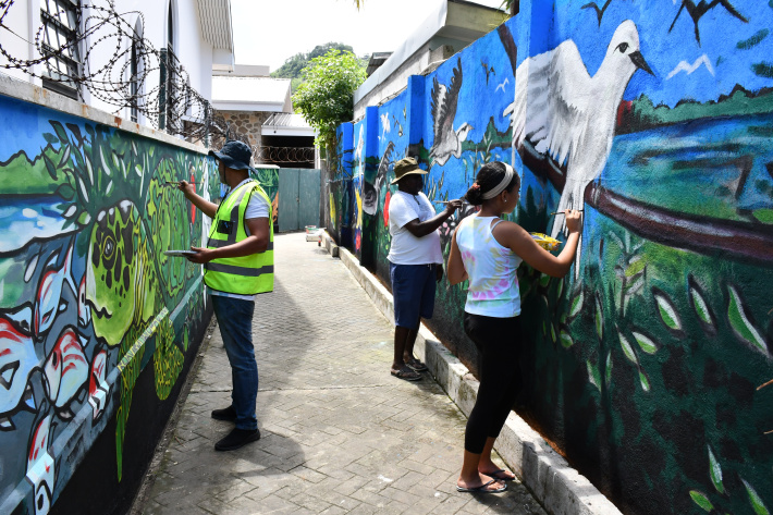 Mural painting