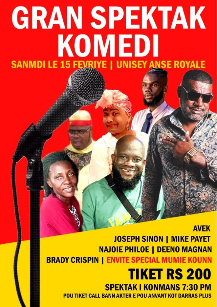 Spectacle de comédie à l’UniSey