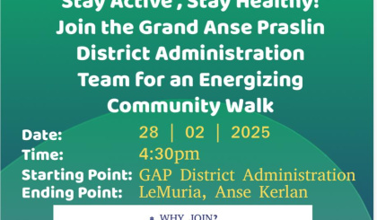  ‘Stride for Health: GAP to Lemuria Walk’