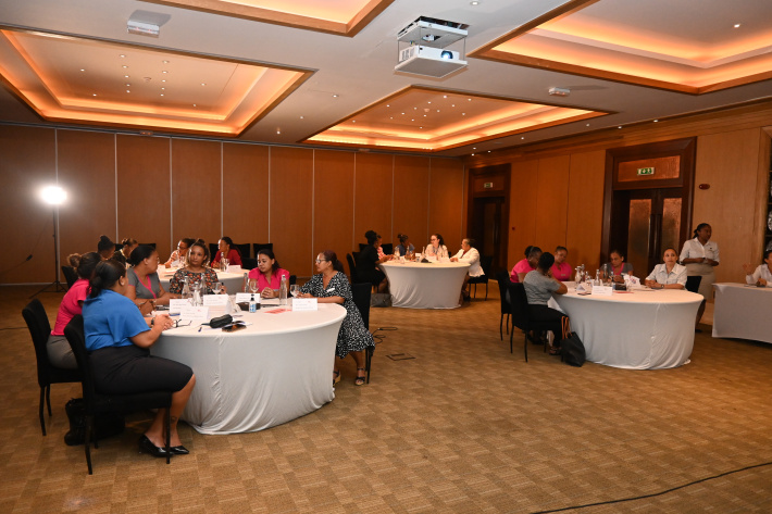 Constance Ephelia hosts training in customer service for ASP staff