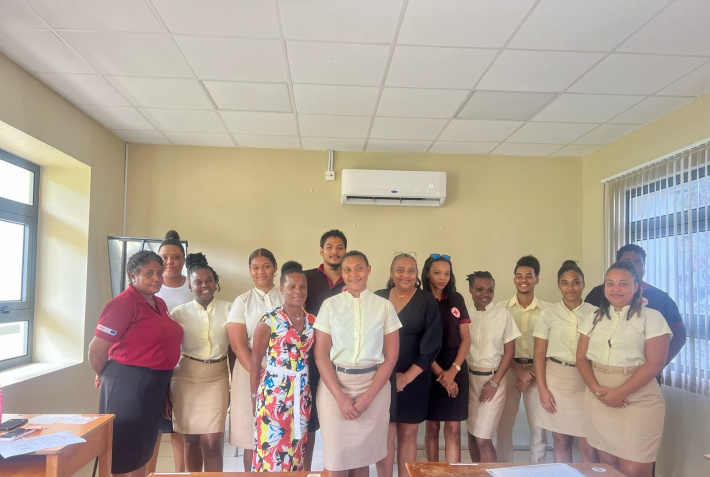 NIHSS launches Red Cross Club