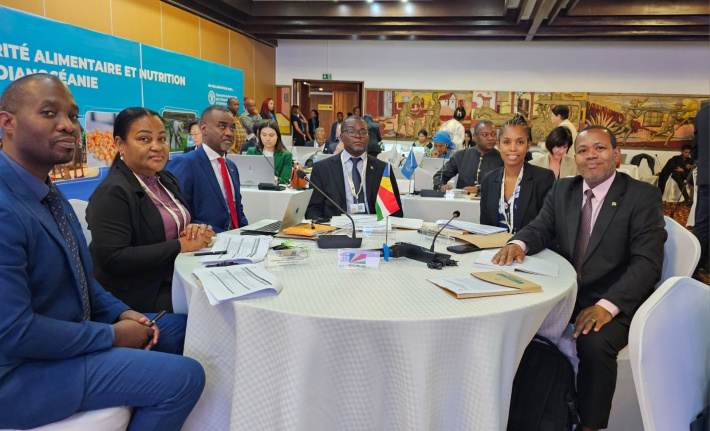Minister Joubert defends Seychelles’ position at Conference on Food Security and Nutrition   