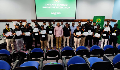 Confédération Africaine de Football (Caf) Safe Stadium Initiative workshop