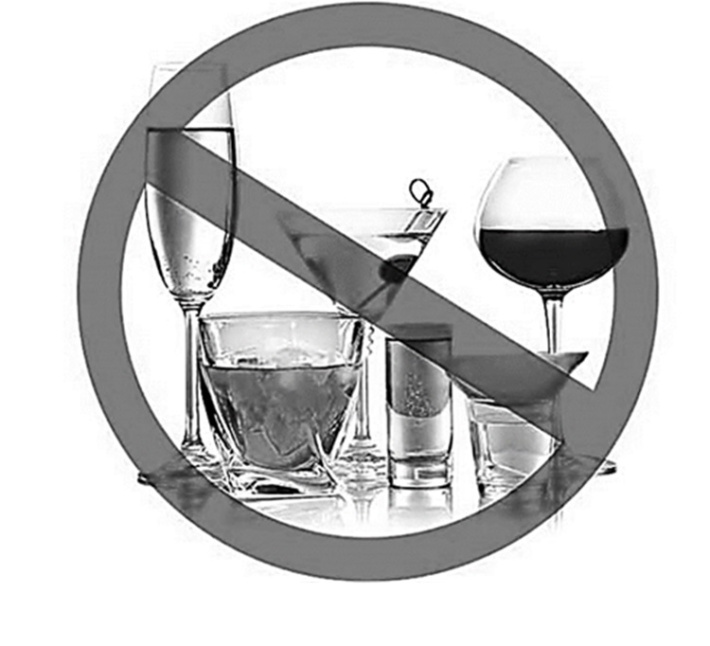 Alcohol is not risk-free!