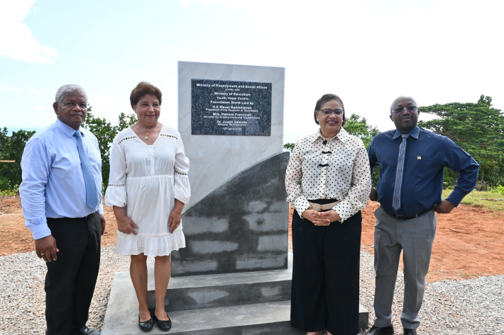 Foundation stone laid for Youth Hope Centre at Bon Espoir