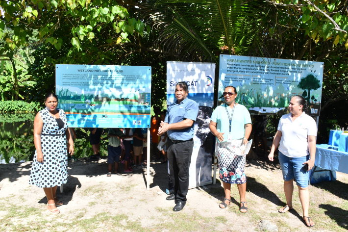 Anse Etoile unveils outdoor classroom