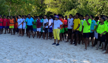 Teens experience pre-World Cup excitement at one school one nation tournament
