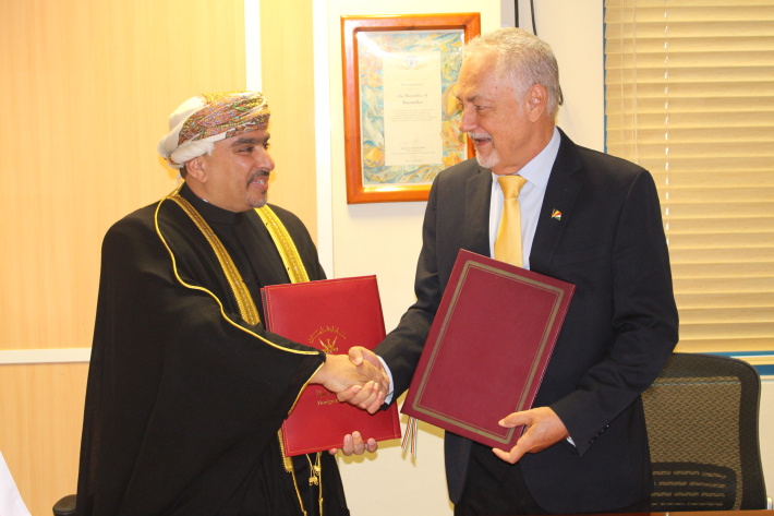 Seychelles, Oman sign agreement to enhance cooperation in fisheries, blue economy