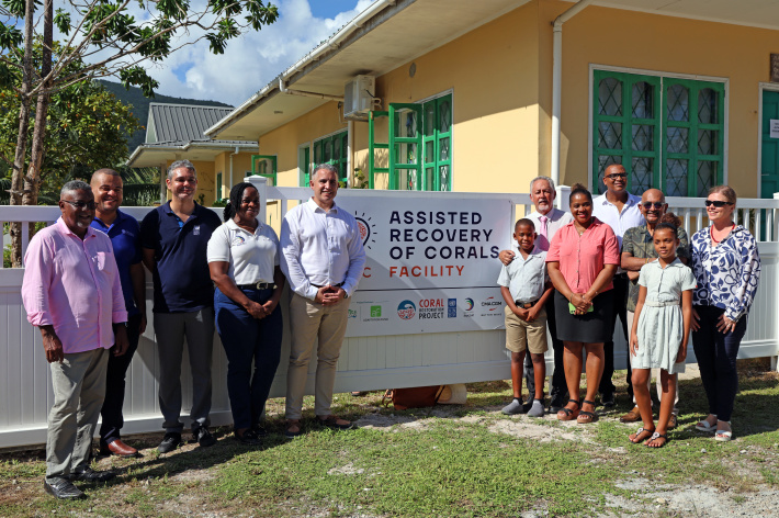 New land-based coral aquaculture facility opens on Praslin