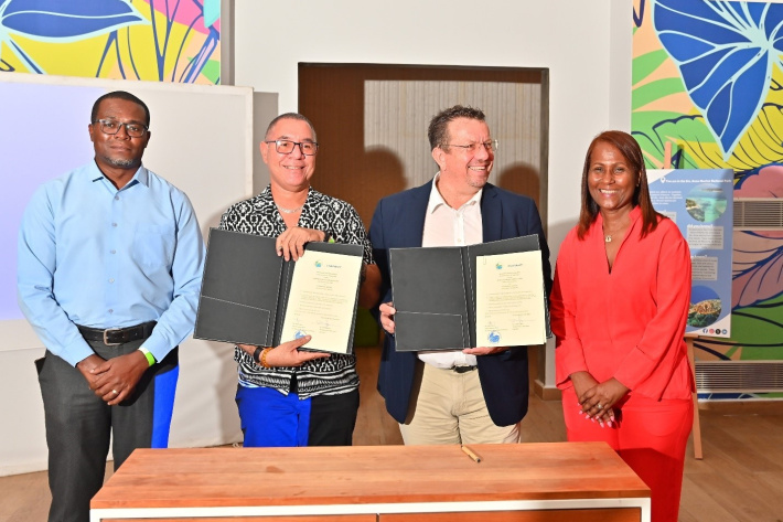 SPGA and Club Med unite for Sainte Anne Marine Park