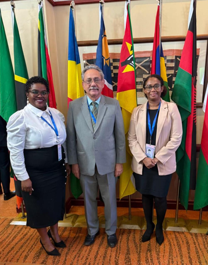 Speaker Mancienne leads a delegation to the 57th plenary assembly of the SADC PF