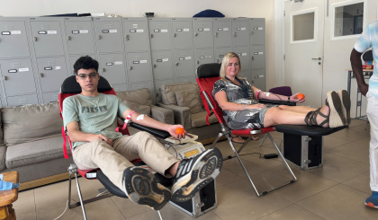 ISS hosts blood donation drive to help save lives