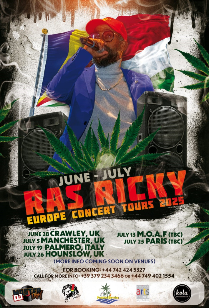 Ras Ricky embarks on Europe tour