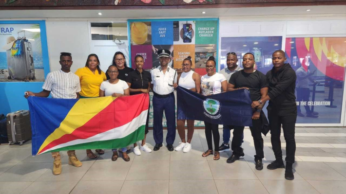 Police officers leave for Rwanda