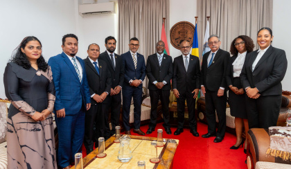 People’s Majlis of Maldives visit Seychelles parliament