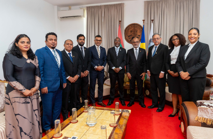 People’s Majlis of Maldives visit Seychelles parliament