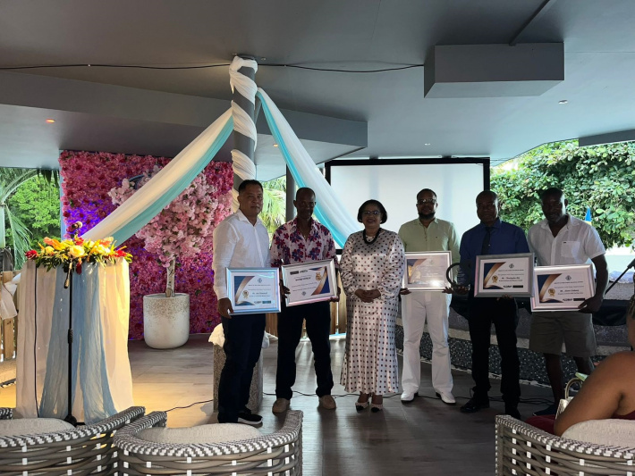 Inner islands’ men in formal employment honoured