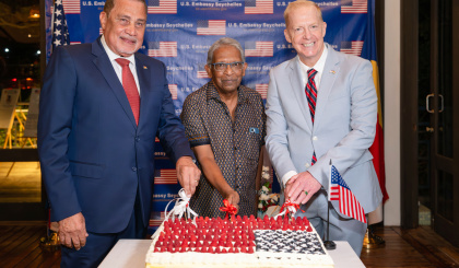 Ambassador Jardine hosts U.S. Independence Day celebrations