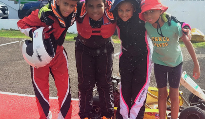 Thrilling battles and young talents shine in Seychelles karting Cadet round 5