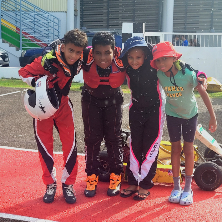Thrilling battles and young talents shine in Seychelles karting Cadet round 5