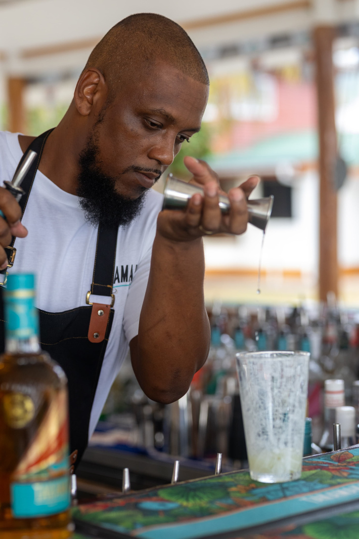 Up Close with Praslinois mixologist Jones Anacoura