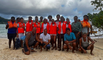 Anse Boileau students brave the sea for second educational fishing trip