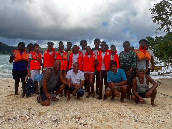 Anse Boileau students brave the sea for second educational fishing trip