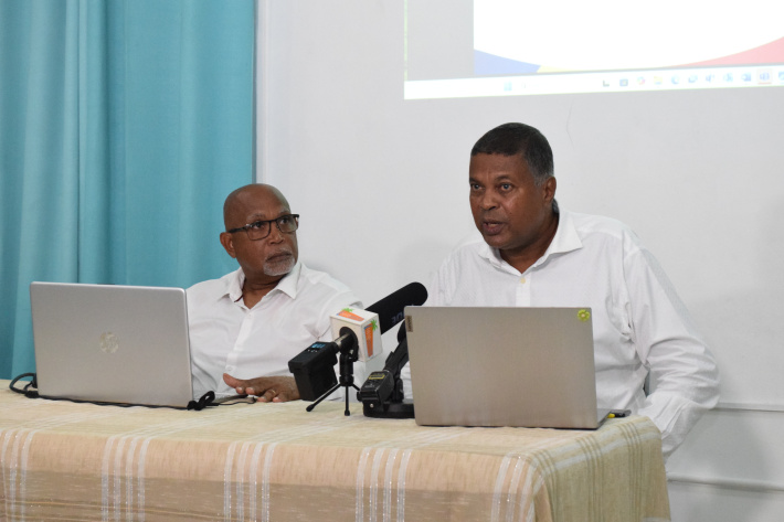 Regis Francourt announces his intention to run for president in this year’s election