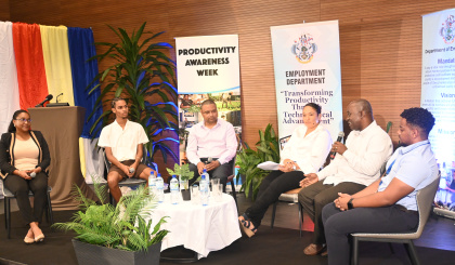 Employment department hosts youth forum ahead of Productivity Awareness week
