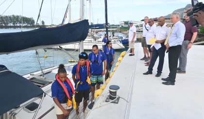 SMA graduates complete UK-backed sailing course   