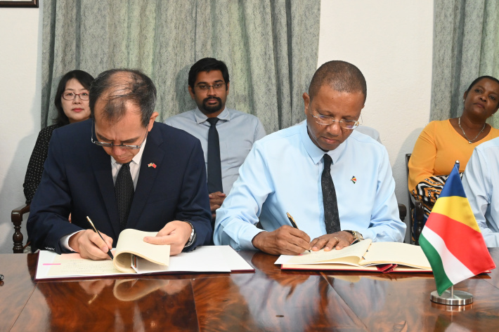 Chinese government  funds 136 housing units