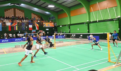 13th Commission de la Jeunesse et des Sports de l'Océan Indien (CJSOI) Games – Badminton: Team event