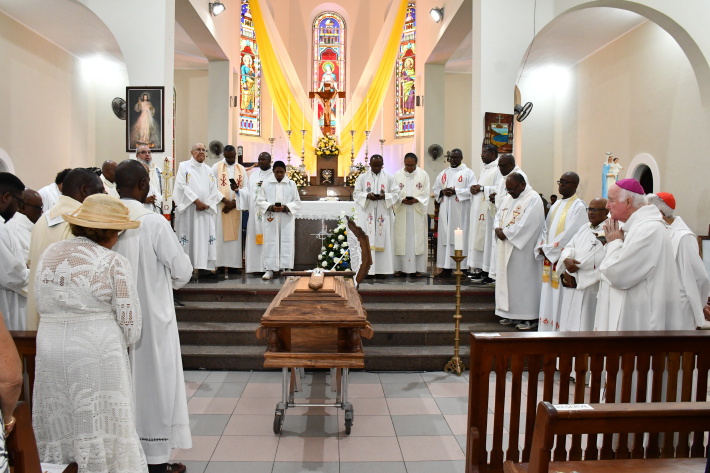 Father Roger laid to rest