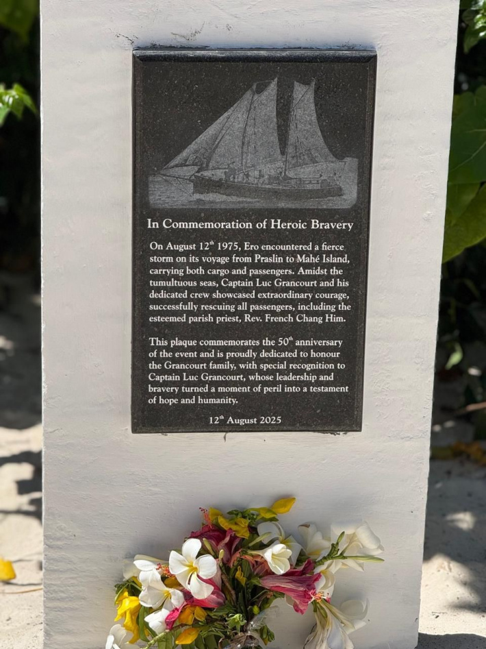 Commemorative plaque marks 50th anniversary of Ero’s incident