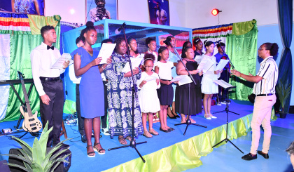 Children showcase their musical talents in special performance