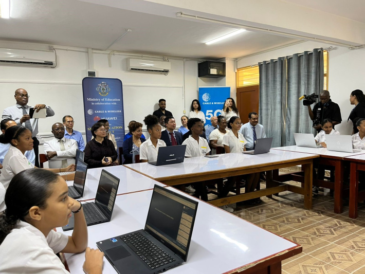 First state-of-the-art classroom opens at Praslin secondary school