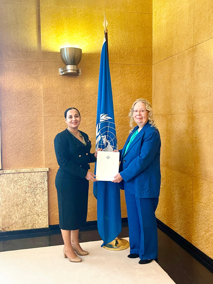 Cillia Mangroo accredited as permanent representative of Seychelles to UN Office in Geneva