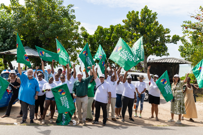 Lalyans Nouvo Sesel connects with Seychellois in two weeks of blitz