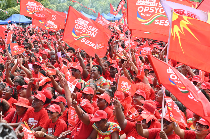 United Seychelles holds unity rally at Gordon Square