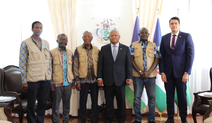 AU/Comesa joint electoral observer delegation calls on President Ramkalawan