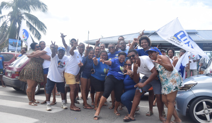 US and LDS supporters celebrate National Assembly wins