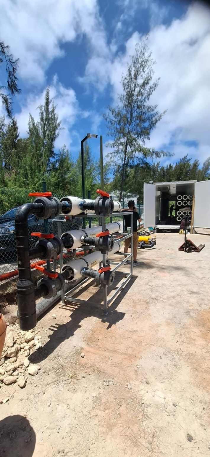 PUC desalination plan for Praslin