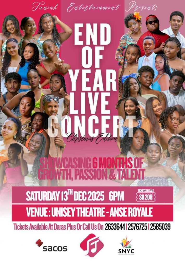 Taniah Entertainment launches end of year concert