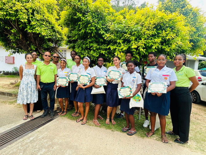 Art painting day – ‘Lar dan mon zarden’