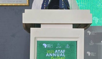 First Lady Veronique Herminie attends 15th ATAF annual meeting in Algeria