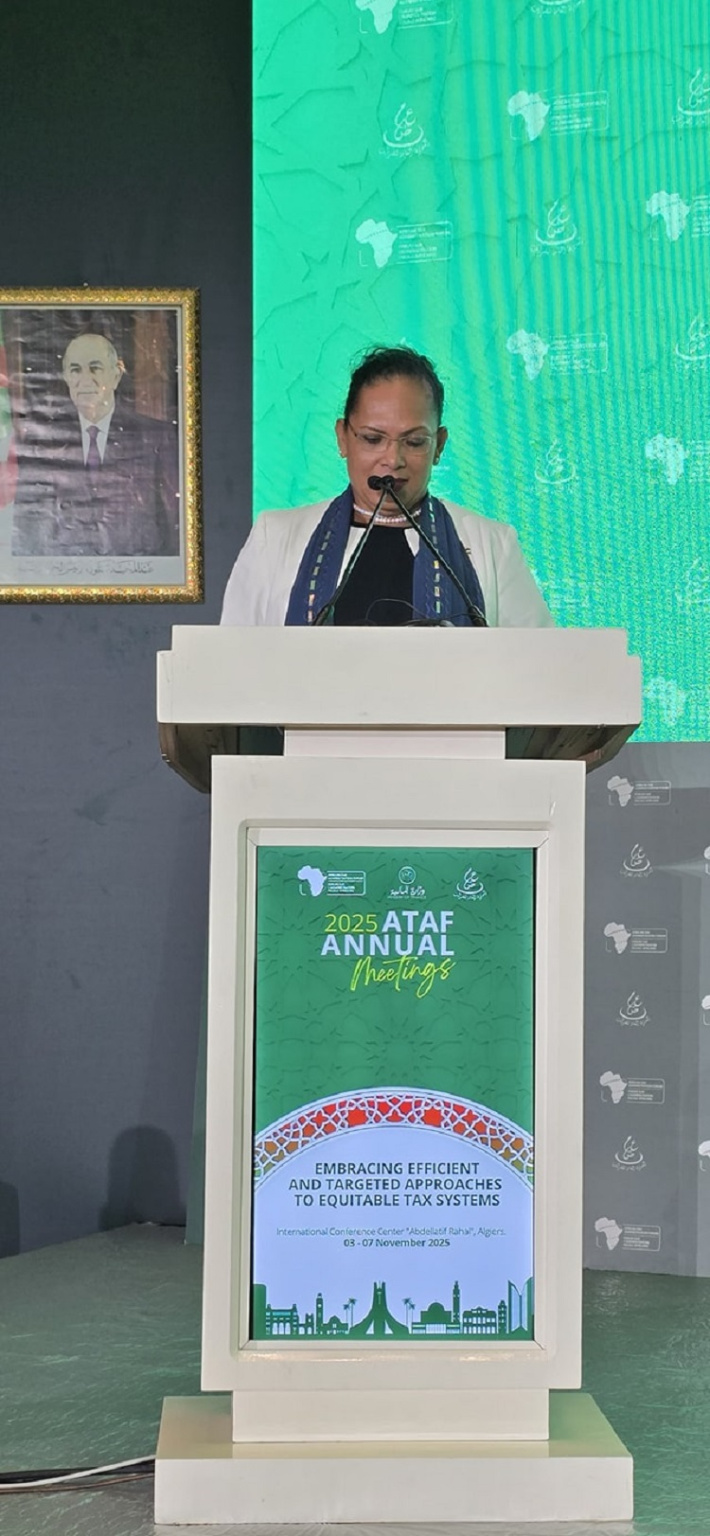 First Lady Veronique Herminie attends 15th ATAF annual meeting in Algeria