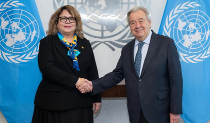 Seychelles’ permanent representative to the United Nations accredited