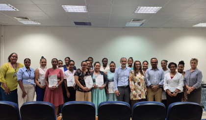 37 health professionals awarded certificates in safeguarding and child protection