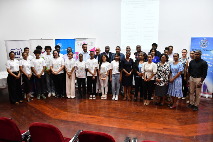 Seychelles Robotics Team honoured following participation in FIRST Global Challenge 2025